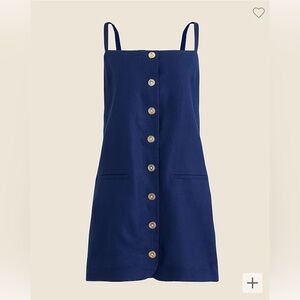 JCREW Medium Tall Claudia dress in linen